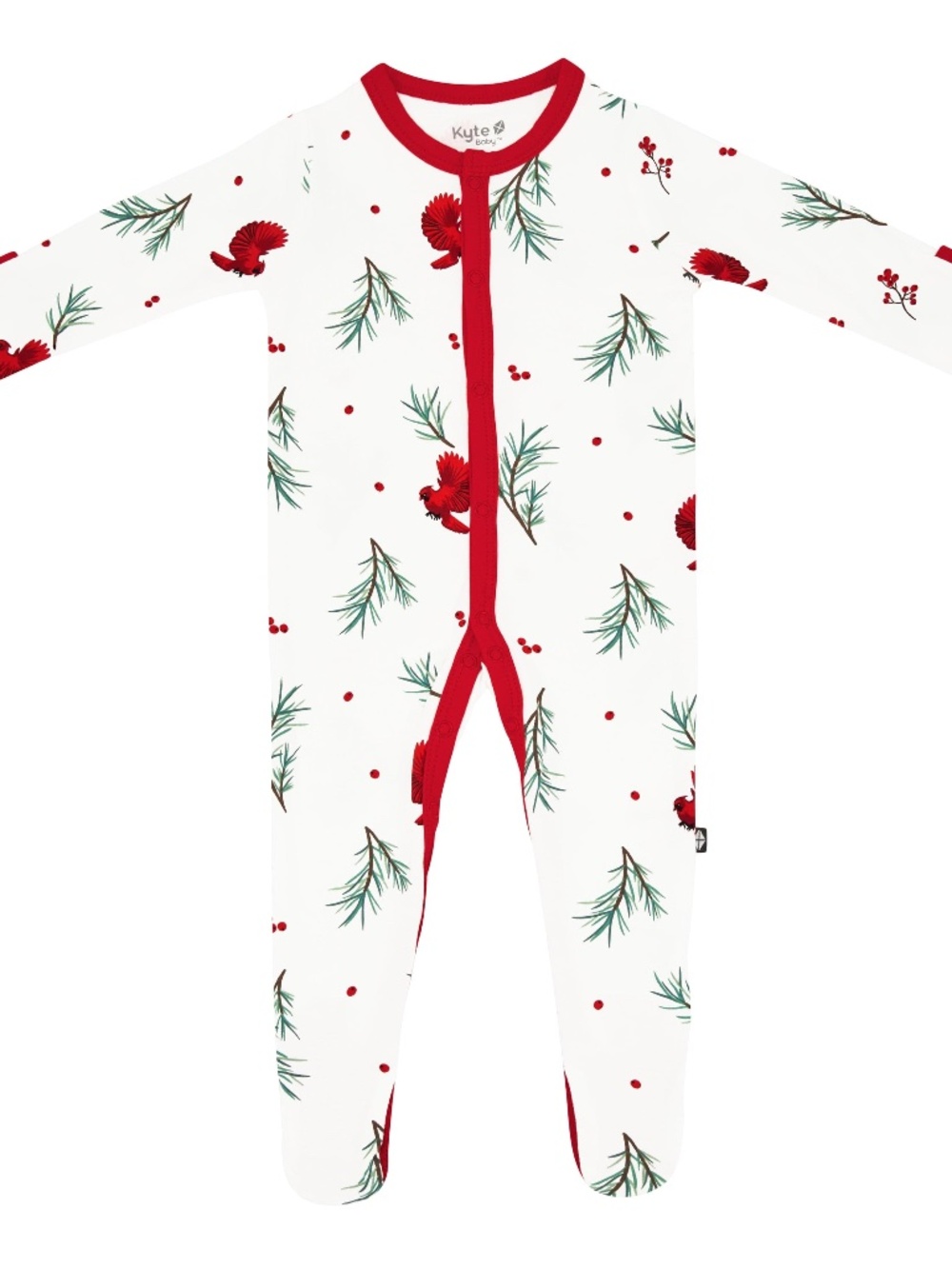 Footie in Winterberry Footie in Winterberry